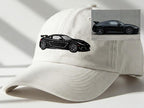 Custom Car Portrait From Photo Embroidered Baseball Hat, Gift for Dad, Gift for Boyfriend, Embroidered Race Car, Dad Hart For Classic Hat