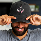 Ghost Type Anime Embroidered Hat