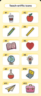 Embroidered Teacher Life Crewneck Sweatshirt with Cute Teacher Icons, Embroidered Teacher Sweatshirt, Teacher Appreciation, Teacher Gift il_794xN.6745252101_4jqv.jpg