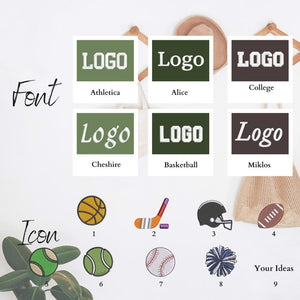 Custom Sorority Hoodie with Greek Letters Pennant, Embroidered Moms Day 2025 Gift, Graduation or Greek Life Crewneck for College Events