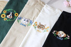 Embroidered custom pet sportswear, custom embroidered dog sportswear, unisex round neck, hoodie, unisex T-shirt, pet lover gift
