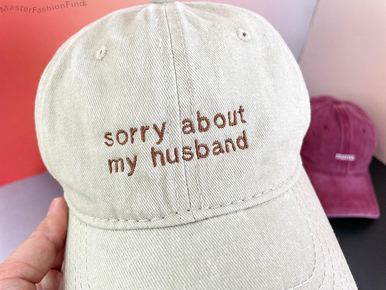 Custom Text Embroidered Hat, Personalized Saying Cap, Vintage Baseball Hat, Gift For New Dad Mom, Camp Bachelorette Hat, Mothers Day Gift