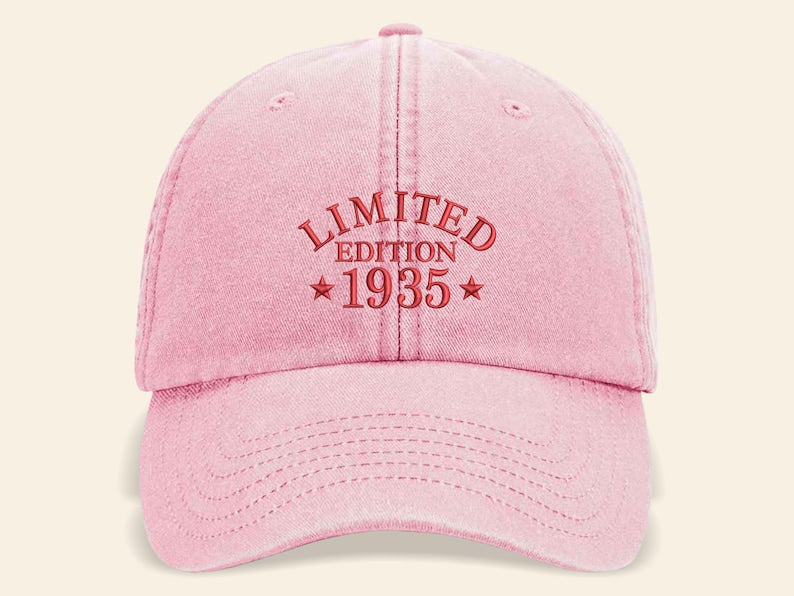 Custom Birthday Hat, Embroidered Age Cap, Personalized 50th 60th 70th Birthday Gift, Custom Year Mom/Dad Hats, Milestone Birthday Cap Gifts il_794xN.6788123691_7p4m.jpg