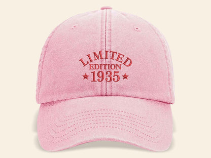 Custom Birthday Hat, Embroidered Age Cap, Personalized 50th 60th 70th Birthday Gift, Custom Year Mom/Dad Hats, Milestone Birthday Cap Gifts il_794xN.6788123691_7p4m.jpg