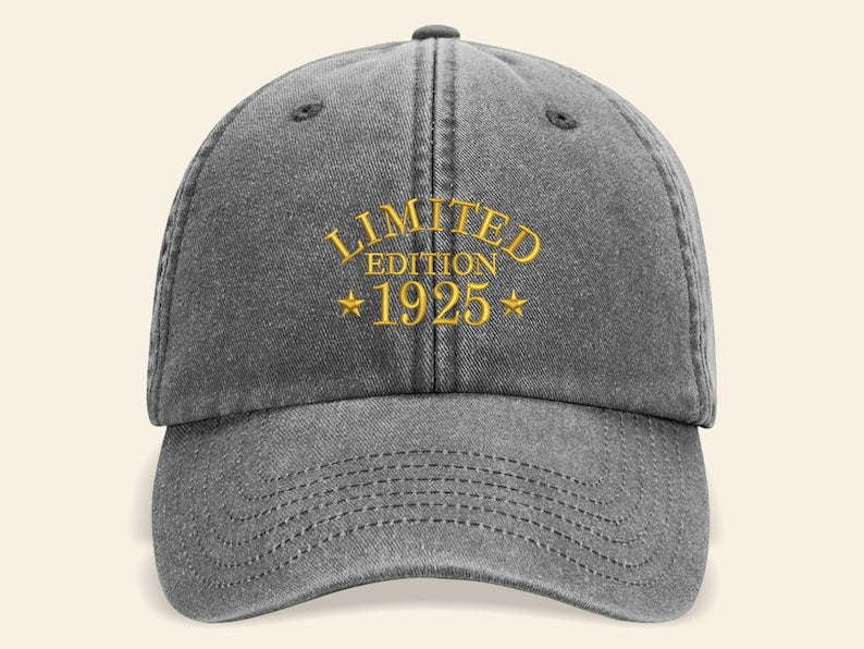 Custom Birthday Hat, Embroidered Age Cap, Personalized 50th 60th 70th Birthday Gift, Custom Year Mom/Dad Hats, Milestone Birthday Cap Gifts il_794xN.6788123699_f7n4.jpg