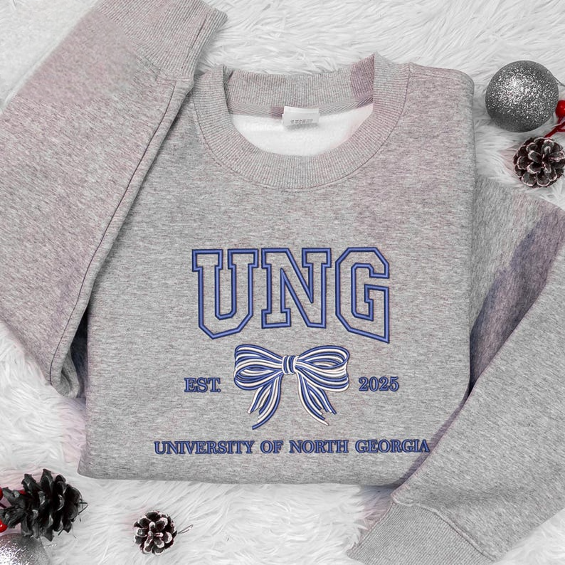 Custom College Embroidered, College Hoodie with Bow, Personalized School Colors Sweatshirt, Sorority Custom Sweaters, Back to College Gift