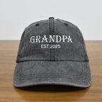 Personalized Granpa Hat, Custom Embroidered Established Grandpa Hat, Est Dad Baseball Hat, Unstructured Grandpa Hat, Father's Day Gift il_794xN.6799121447_6tel.jpg