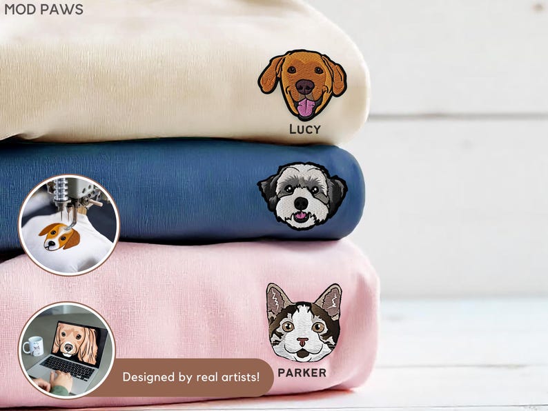 Custom EMBROIDERED Pet Hoodie Using Pet Photo + Name Custom Dog Hoodie Personalized Dog Hoody Custom Dog Custom Pet Hooded Sweatshirt il_794xN.6825603227_f617.jpg