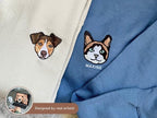 Custom EMBROIDERED Pet Hoodie Using Pet Photo + Name Custom Dog Hoodie Personalized Dog Hoody Custom Dog Custom Pet Hooded Sweatshirt il_794xN.6825603681_6bm4_1.jpg