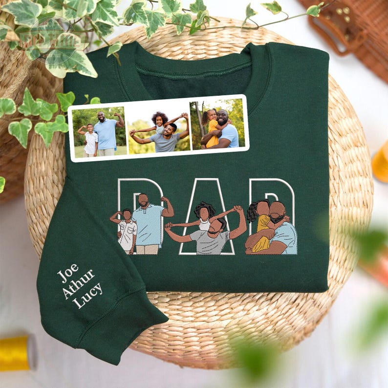 Dad Portrait Custom Embroidered, Custom PAPA Embroidered Sweatshirt, Portrait From Photo Embroidered Shirt, Custom Dad Hoodie, Gifts For Dad il_794xN.6825704706_b1ur.jpg