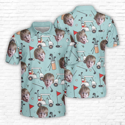 Custom Face Polo Shirt for Golfer Face on shirt gifts for husband Personalized Short Sleeve Golf Shirt Custom Polo for Golfer, Gifts for Mom il_794xN.6849395812_ngta.jpg