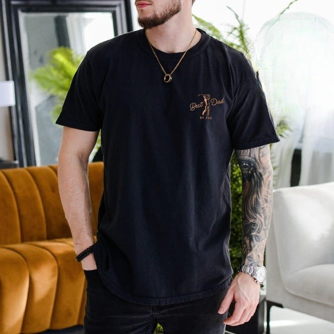 Embroidery Golf Shirt, Best Dad By Par Tee, Comfort Color, Fathers Day Shirt, Golf Player Shirt, Sportive Dad Tee, Daddy Birthday Gift il_794xN.6851584190_sijv_1.jpg