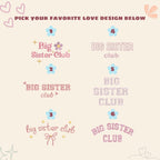 Big Sister Club Embroidery Sweatshirt , Sweatshirt for Sibling Announcement, New Baby Sibling Shirt for Big Sisters Mother's Day Gifts il_794xN.6856988429_g5h5.jpg