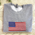 American Flag Embroidered Sweatshirt - USA Patriotic Crewneck - USA Shirt - America Sweatshirt - 4th of July Gift For Men and Women il_794xN.6859326861_js7b.jpg