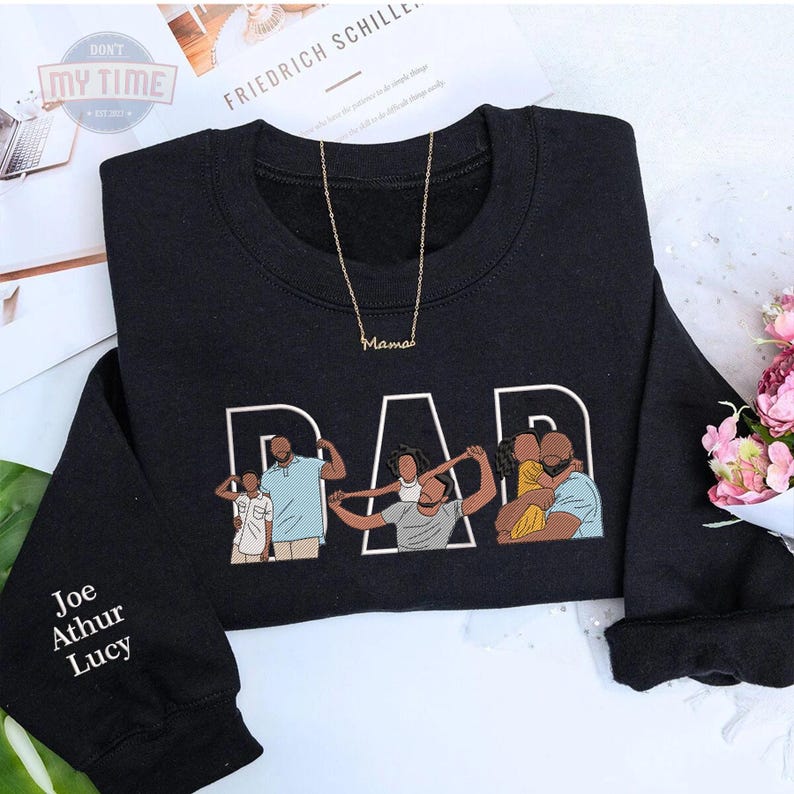 Dad Portrait Custom Embroidered, Custom PAPA Embroidered Sweatshirt, Portrait From Photo Embroidered Shirt, Custom Dad Hoodie, Gifts For Dad il_794xN.6873676829_2gg2.jpg