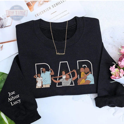Dad Portrait Custom Embroidered, Custom PAPA Embroidered Sweatshirt, Portrait From Photo Embroidered Shirt, Custom Dad Hoodie, Gifts For Dad il_794xN.6873676829_2gg2.jpg