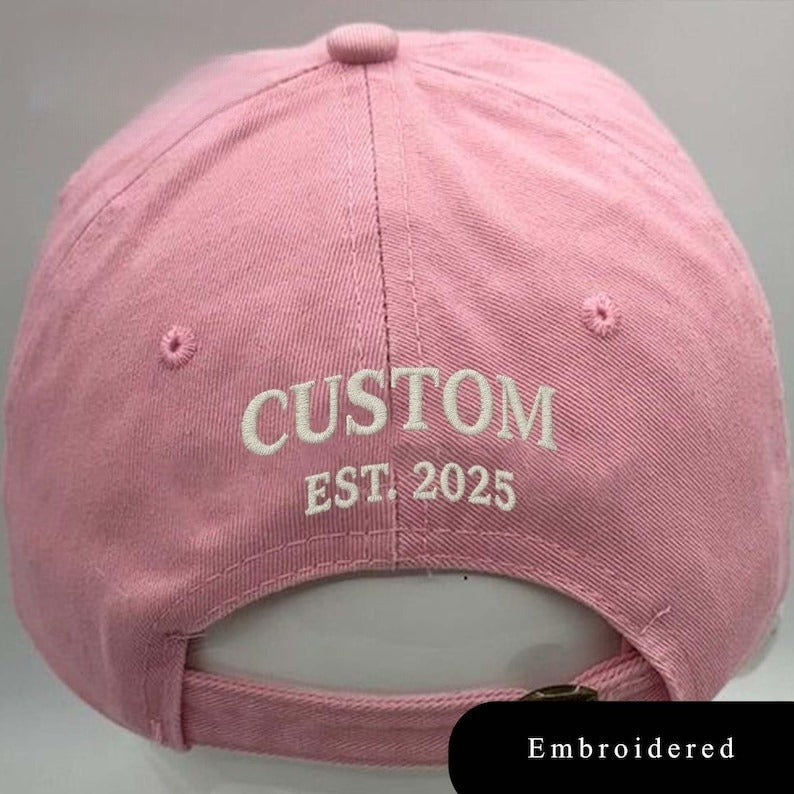 Embroidered Girl Dad Hat, Gift For New Dad Mom, Front & Back, Fathers Day Cap, Fathers Day Gift,Daddy Est,Gift For Dad,Baseball Hat,Dad Gift il_794xN.6885917506_52i9_1.jpg