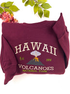 Custom National Park Crewneck Sweatshirt Embroidered Personalized Design