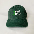 Golf Dad Embroidered Hat Funny Golfing Baseball Cap for Fathers, Golfer Dad Gift, Adjustable Washed Cotton Dad Hat, Father s Day Cap