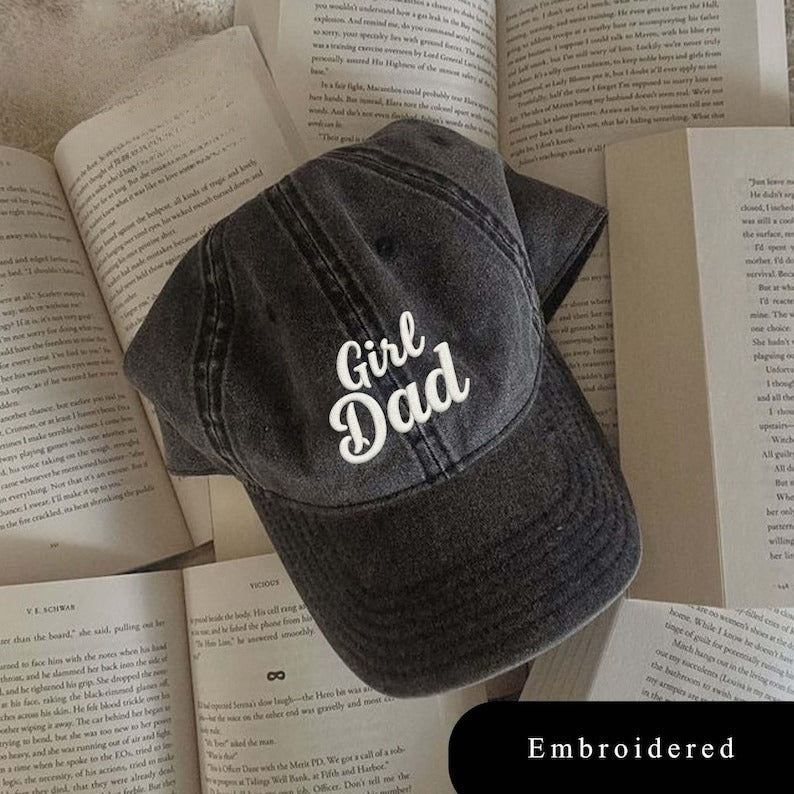 Embroidered Girl Dad Hat, Gift For New Dad Mom, Front & Back, Fathers Day Cap, Fathers Day Gift,Daddy Est,Gift For Dad,Baseball Hat,Dad Gift il_794xN.6903728985_lio7_1.jpg