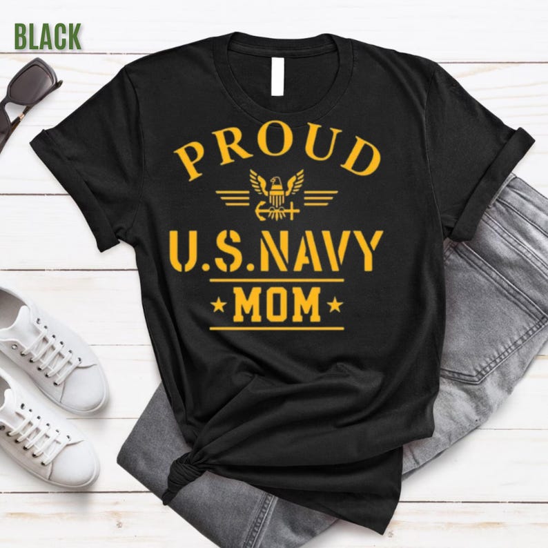 Proud Navy Family Shirt: Custom Boot Camp Graduation Tee