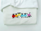 Funny Fuzzy Sheep Fringed Lamb Sweatshirt - Sheep Shirt, Funny Gift for Sheep Lover, Sheep Mom, Vegan Shirt, Farm Animal Shirt, Country Girl