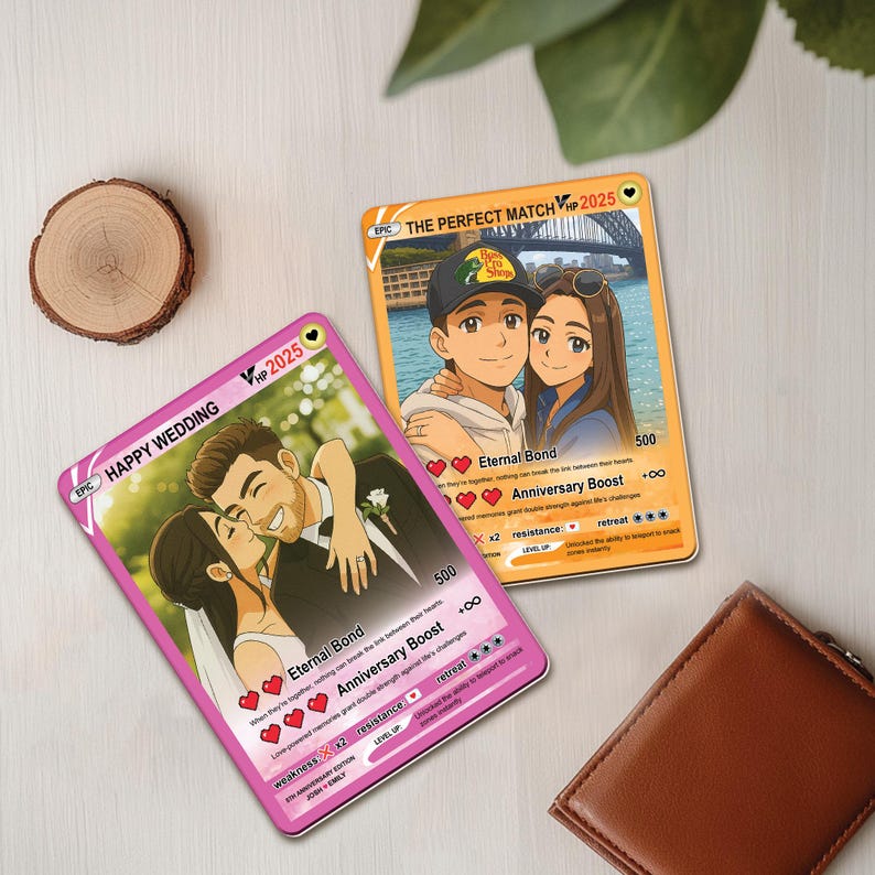 Personalized Couple Poke Love Card, Custom photo Anime Themed Gift for Anniversary, Gamer Husband Present from Wife, Love Card Gift il_794xN.6938702396_bjmb.jpg
