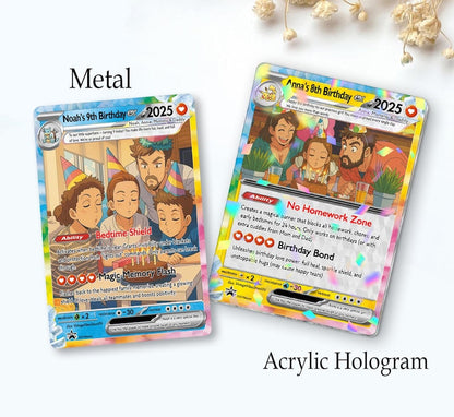 Personalized PokeCard, Custom Birthday Photo Art Card, Anniversary Proposal Invitation, Birthday Wedding Day Couple Engagement, Holiday Gift il_794xN.6953029634_azt8.jpg