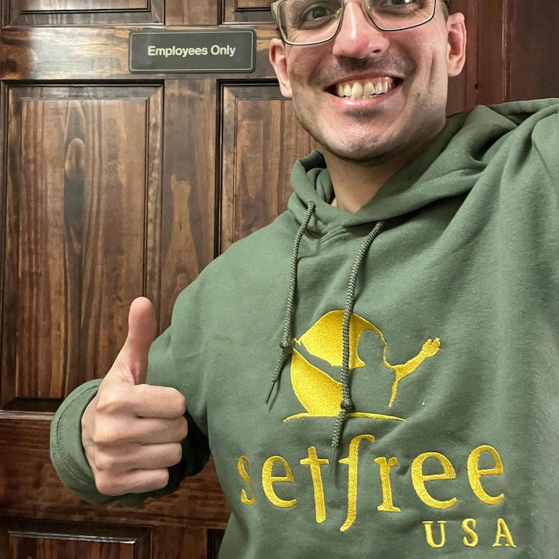 Custom Embroidered Logo Hoodie | Your Company Custom Hoodie | Logo Hoodie | Custom Text Hoodie | Embroidered Logo Hoodie | Logo Sweatshirt