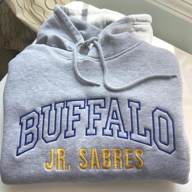 Custom Team Embroidered Sweatshirt/Hoodie, Sports Team Apparel, Custom Team Name, Custom Name and Number, Hockey/Soccer Hoodie, Game Day