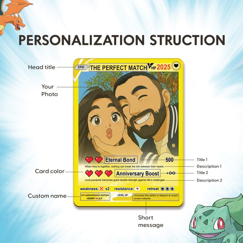 Personalized Couple Poke Love Card, Custom photo Anime Themed Gift for Anniversary, Gamer Husband Present from Wife, Love Card Gift il_794xN.6986670753_sfoz.jpg