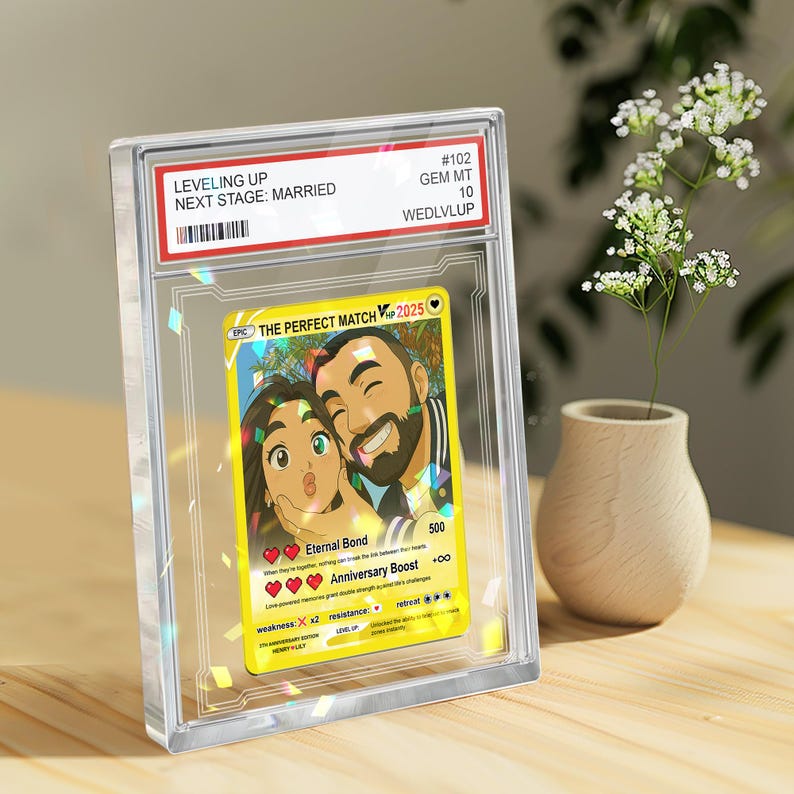 Personalized Couple Poke Photo Block Acrylic, Custom photo Anime Themed Gift for Anniversary, Gamer Husband Present from Wife, Love Card Gift il_794xN.6986672811_i2zl.jpg