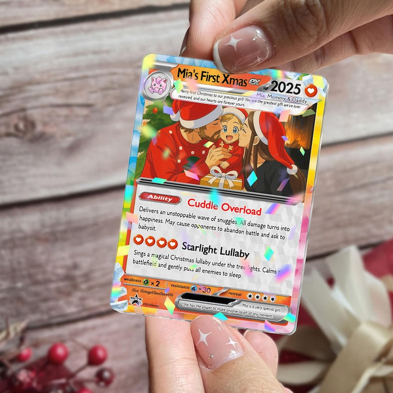 Personalized PokeCard, Custom Birthday Photo Art Card, Anniversary Proposal Invitation, Birthday Wedding Day Couple Engagement, Holiday Gift il_794xN.7001000525_rw8s.jpg
