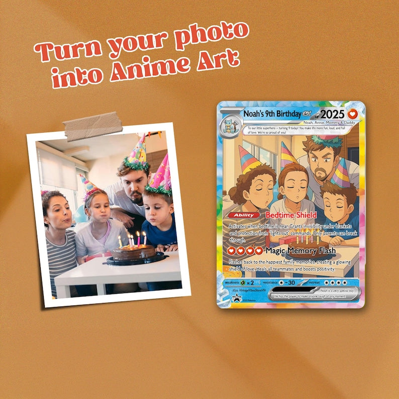 Personalized PokeCard, Custom Birthday Photo Art Card, Anniversary Proposal Invitation, Birthday Wedding Day Couple Engagement, Holiday Gift il_794xN.7001000759_oaxk.jpg