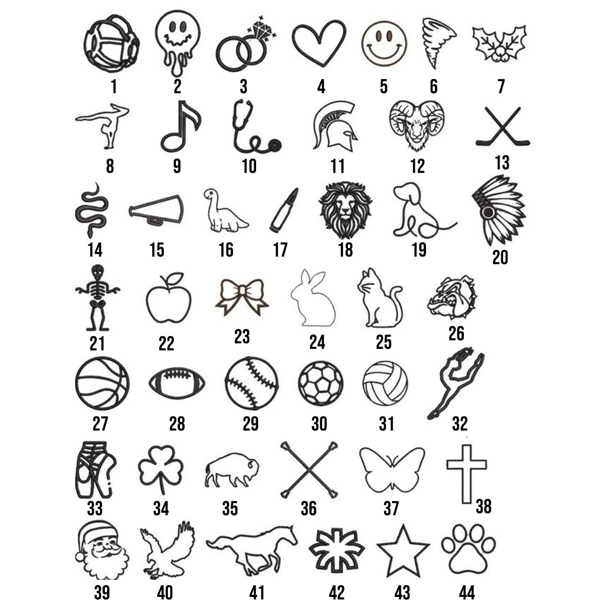 Custom School/Mascot School Spirit Glitter Applique Embroidered Sweatshirt with Sleeve Embroidery