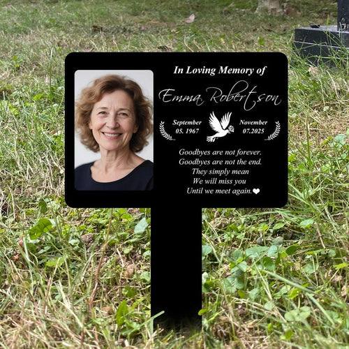 Custom Photo Grave Marker,Perspnalised Picture Grave Sign,Loss Of Loved One Garden Stake,Outdoor Memorial Plaque Gifts,Sympathy Remembrance il_794xN.7021607766_gyn8.jpg