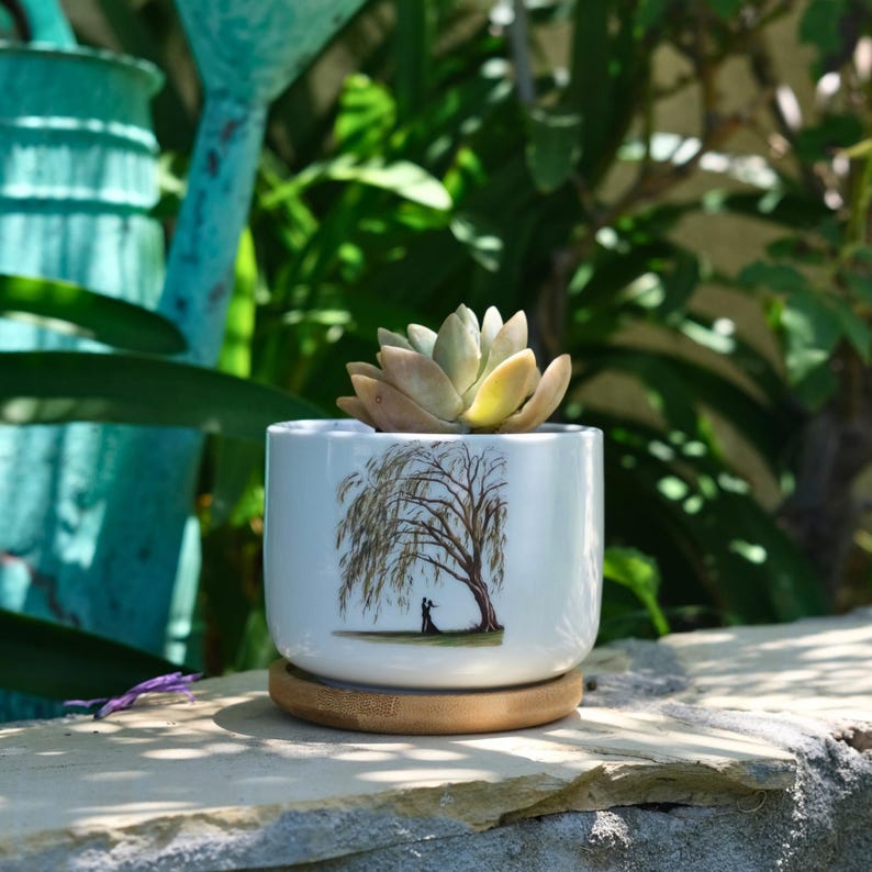 9th Anniversary Willow, 9th Anniversary Gift, Willow Tree 9 Year Anniversary Personalized Ceramic Pot, 9th Anniversary Gift for Her il_794xN.7023766788_gn4b.jpg