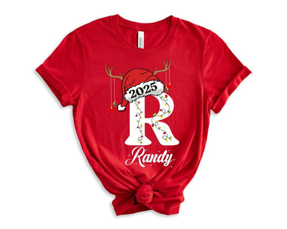 Custom Christmas Family Name 2025 Shirt, Christmas 2025 Shirt, Christmas Family Pajamas, Christmas Shirts, Personalized Christmas Shirt