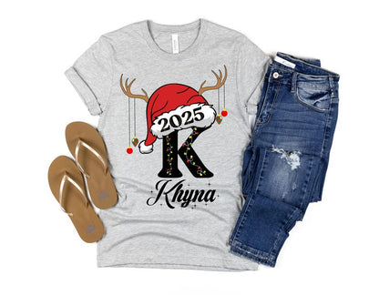 Custom Christmas Family Name 2025 Shirt, Christmas 2025 Shirt, Christmas Family Pajamas, Christmas Shirts, Personalized Christmas Shirt