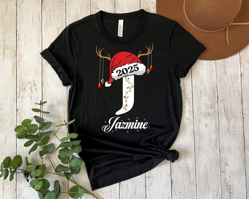 Custom Christmas Family Name 2025 Shirt, Christmas 2025 Shirt, Christmas Family Pajamas, Christmas Shirts, Personalized Christmas Shirt