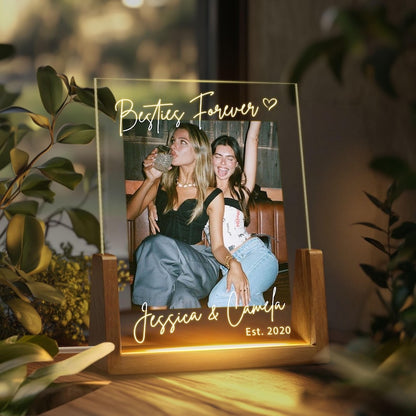 Personalized Besties Photo Led Night Light Lamp, Gift For Besties Desk Plaque, Best Friends Light Lamp Gift For Sister, BFF Birthday Gift il_794xN.7068584408_h0s2.jpg