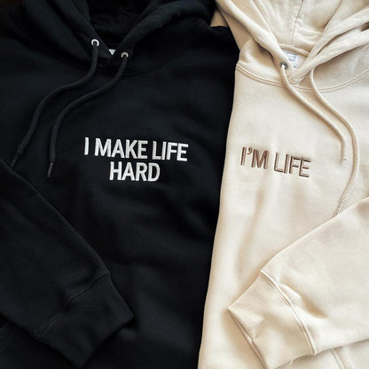 Embroidered Funny Couple Matching Sweatshirt, Adult Humour Matching Hoodies, Cringe Matching Shirts, Funny Gift For Husband, Valentine Gift