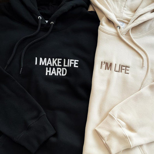 Embroidered Funny Couple Matching Sweatshirt, Adult Humour Matching Hoodies, Cringe Matching Shirts, Funny Gift For Husband, Valentine Gift