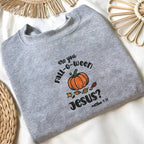 Embroidered Are You Fall-o-ween Jesus Sweatshirt, Religious Halloween Sweatshirt, Halloween Jesus Hoodie, Halloween Hoodie, Religious Gift