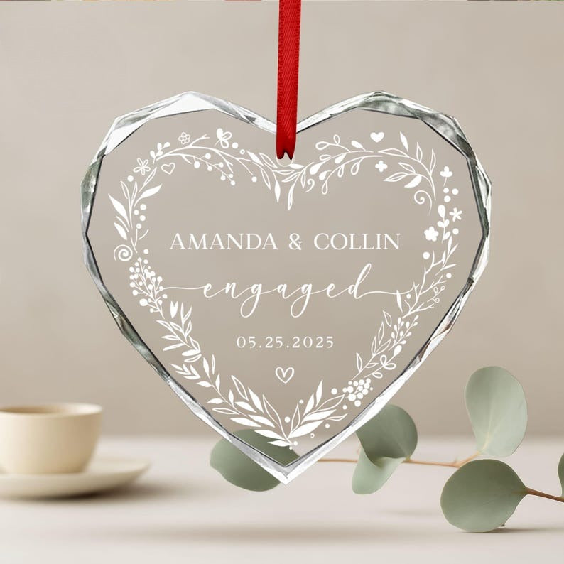 Personalized Engaged Ornament 2025, Engagement Ornament with Names & Date, Engaged Gift, Newlywed Gift For Couple,Wedding Keepsake Ornament il_794xN.7112512025_smrb_1_b71b3eee-9b99-46db-9010-c15fada2ebbd.jpg