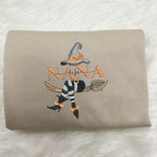 Grandma Halloween Embroidered Sweatshirt, Custom Grandma, Nana, Mimi Halloween Sweater with Grandkid' name on sleeves, Gift for Grandma