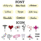 Embroidered Nurse Sweatshirt - Coquette Bow, Personalized CNA Crewneck - Nursing Student Sweatshirt For Her