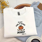Embroidered Are You Fall-o-ween Jesus Sweatshirt, Religious Halloween Sweatshirt, Halloween Jesus Hoodie, Halloween Hoodie, Religious Gift