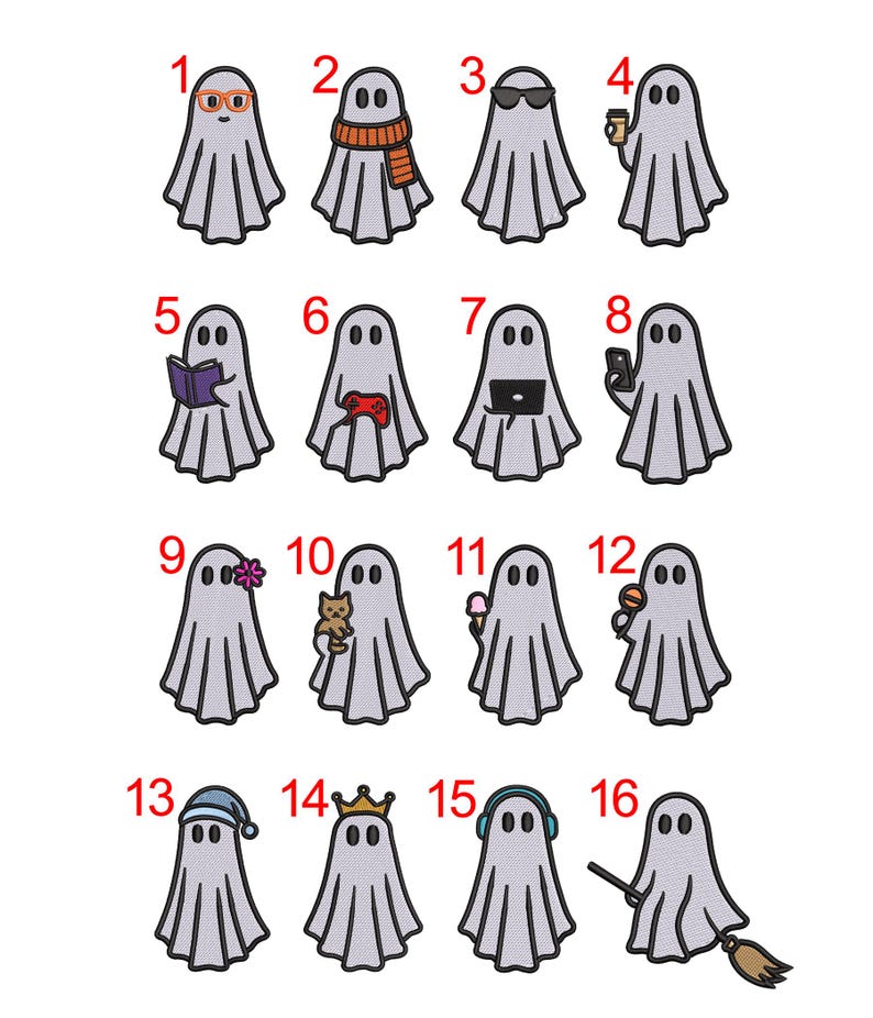 Personalized Embroidered Ghost Sweatshirt, Couple Halloween Hoodie, Mr. Gamer Mrs. Sleepy Shirt, Cute Family Fall Sweatshirt, Spooky Season