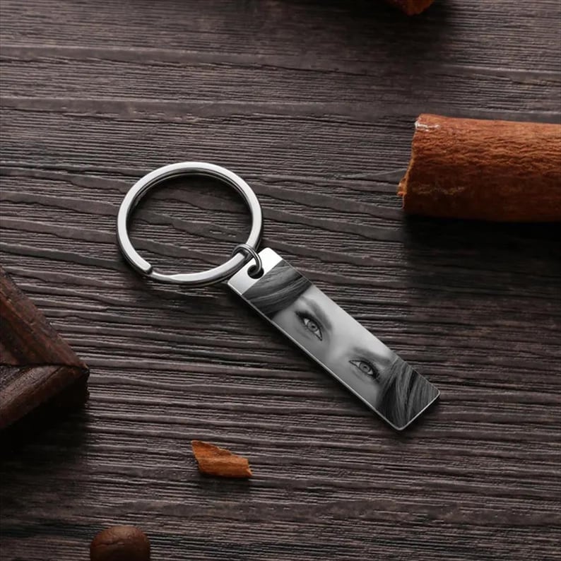 Personalized Photo Keychain for Women Custom Engraved Wedding Keepsake, Stainless Steel Heart Shape, Bridal Party Gift, Anniversary Present il_794xN.7172386859_f5ux.jpg